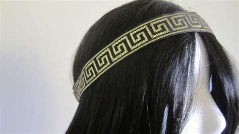 versace inspired headband|Versace hair pin.